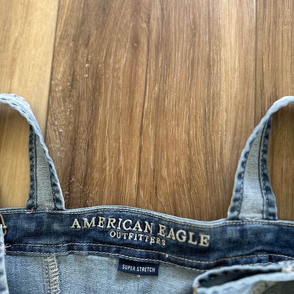 American Eagle Outfitters women’s Denim Overall dress size 4 - Picture 4 of 6